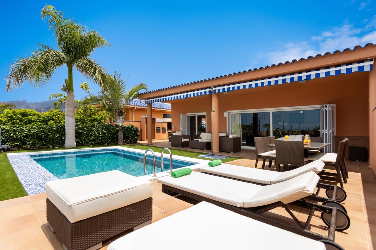 Maravillosa Villa De Lujo Con Piscina Privada Puerto de Santiago  Kültér fotó